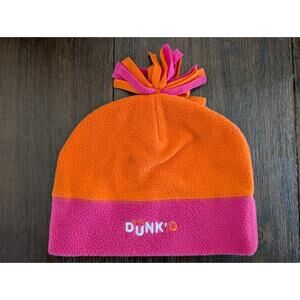 Dunkin Donuts "Get Dunk'd" Promotional Fleece Beanie Classic Color One Size